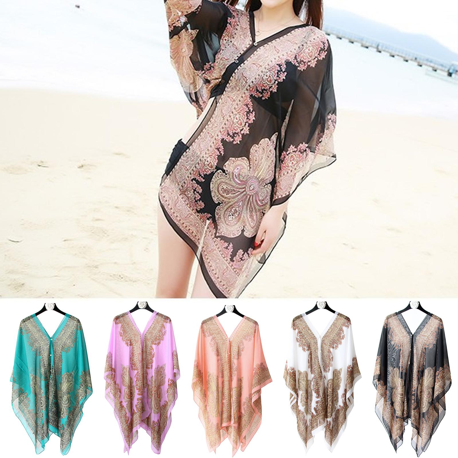 Women'S Fashion Essentials - 5 Kolorów Plażowa Chusta Ochronna Przed