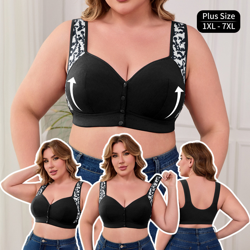 Women'S Fashion Gifts - Biustonosz XL-7XL Plus Size z zapięciem