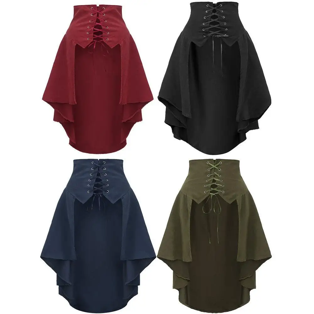 Damski punkowy frak, renesanso – Pleated Skirt Women recenzja i cena