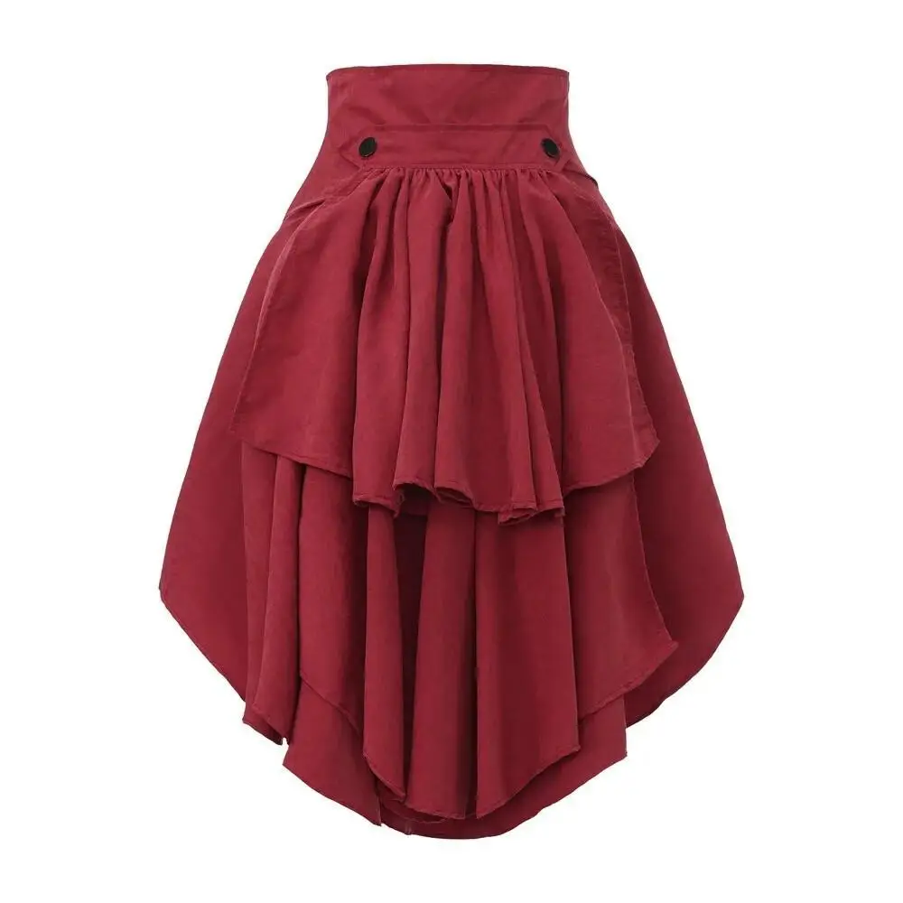 Damski punkowy frak, renesanso – Pleated Skirt Women recenzja i cena