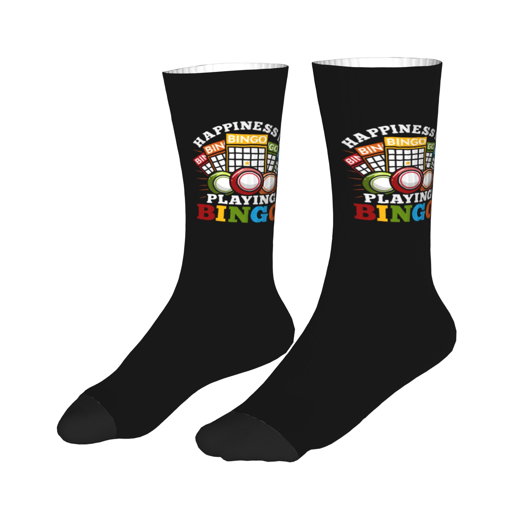 Gorące skarpetki Bingo z motyw – Women'S Fashion Socks recenzja i cena
