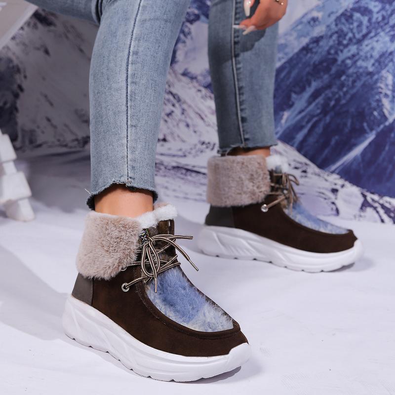 Modne sznurowane śniegowce dam – Women'S Fashion Hiking Boots recenzja i cena