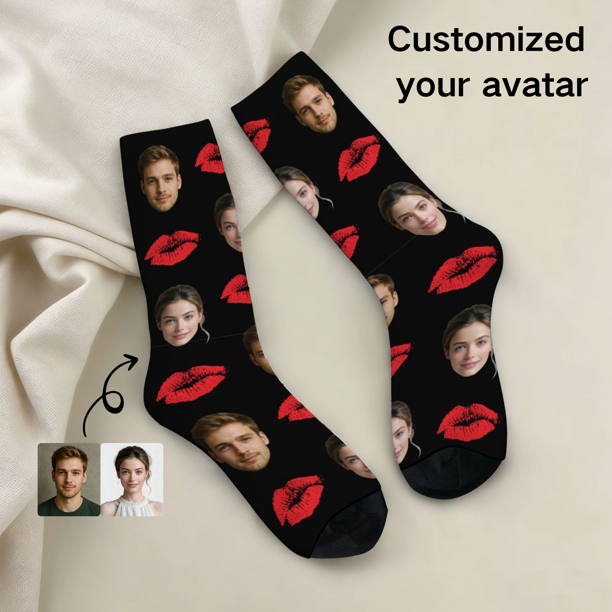 Druk 3D Męskie skarpetki z wła – Women'S Fashion Socks recenzja i cena