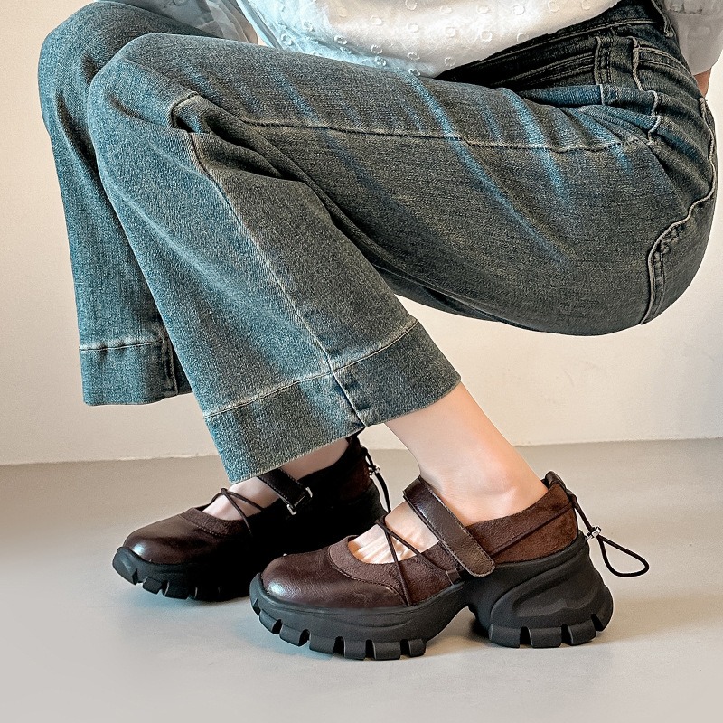Nowe Retro Baletki Mary Jane M – Women'S Fashion Walking Shoes recenzja i cena