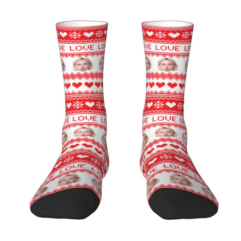 Świąteczne spersonalizowane sk – Women'S Fashion Socks recenzja i cena
