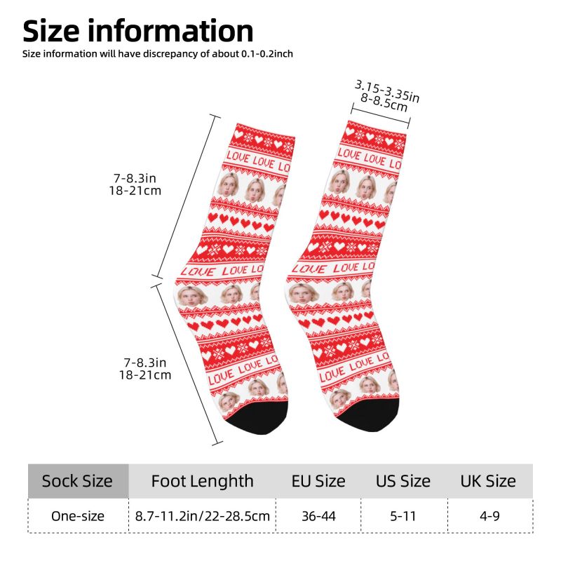 Świąteczne spersonalizowane sk – Women'S Fashion Socks recenzja i cena