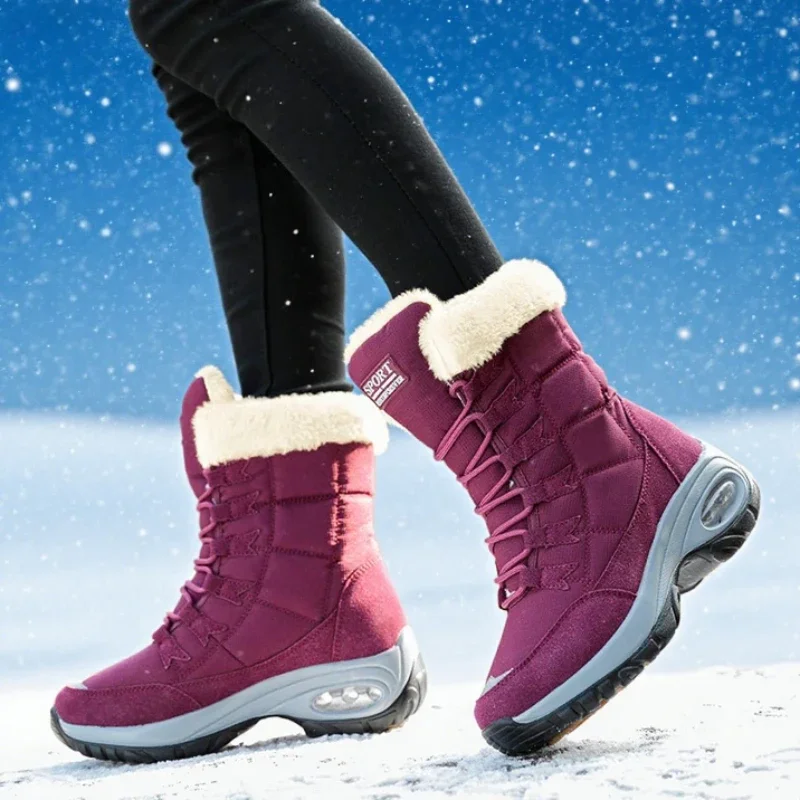 Damskie buty zimowe ocieplane  – Women'S Fashion Hiking Boots recenzja i cena