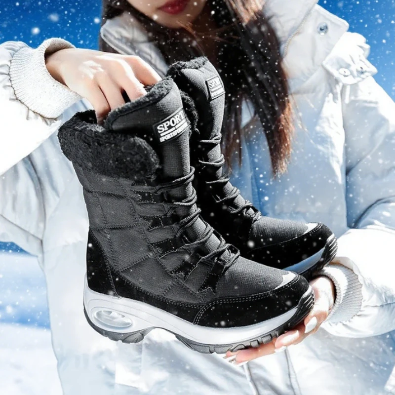 Damskie buty zimowe ocieplane  – Women'S Fashion Hiking Boots recenzja i cena