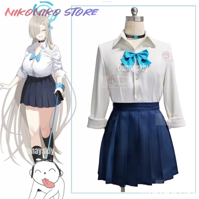 Kostium Cosplay Ichinose Asuna – Pleated Skirt Women recenzja i cena