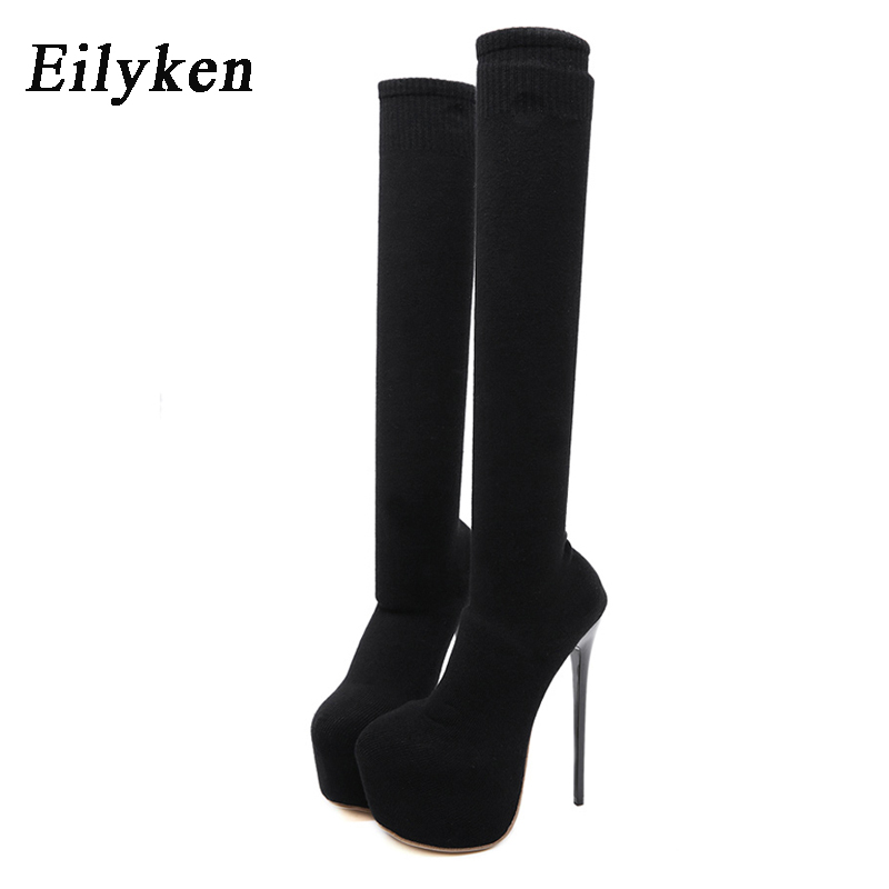 Eilyken Fashion Platform Stret – Women'S Fashion Socks recenzja i cena