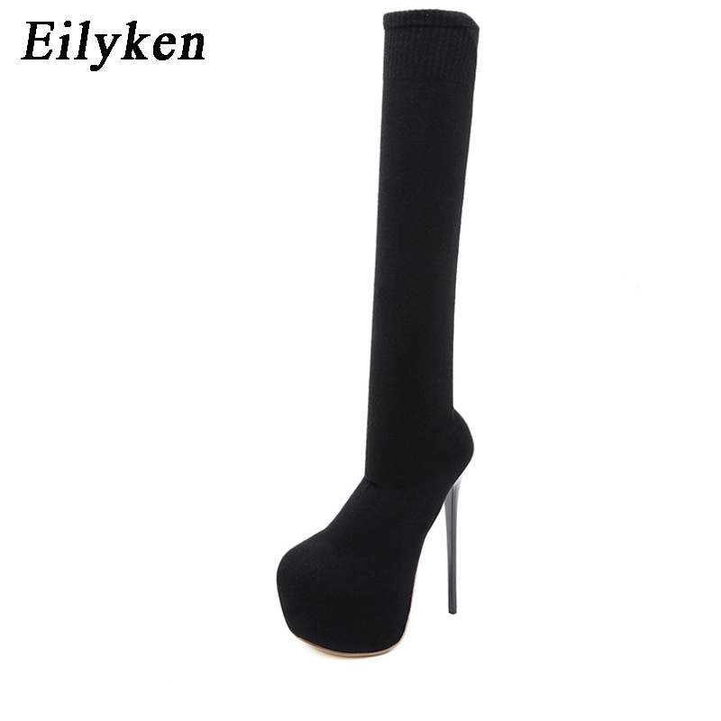 Eilyken Fashion Platform Stret – Women'S Fashion Socks recenzja i cena