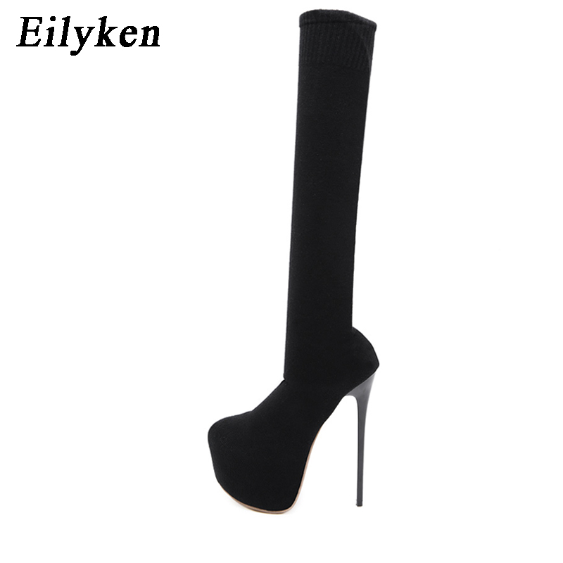 Eilyken Fashion Platform Stret – Women'S Fashion Socks recenzja i cena