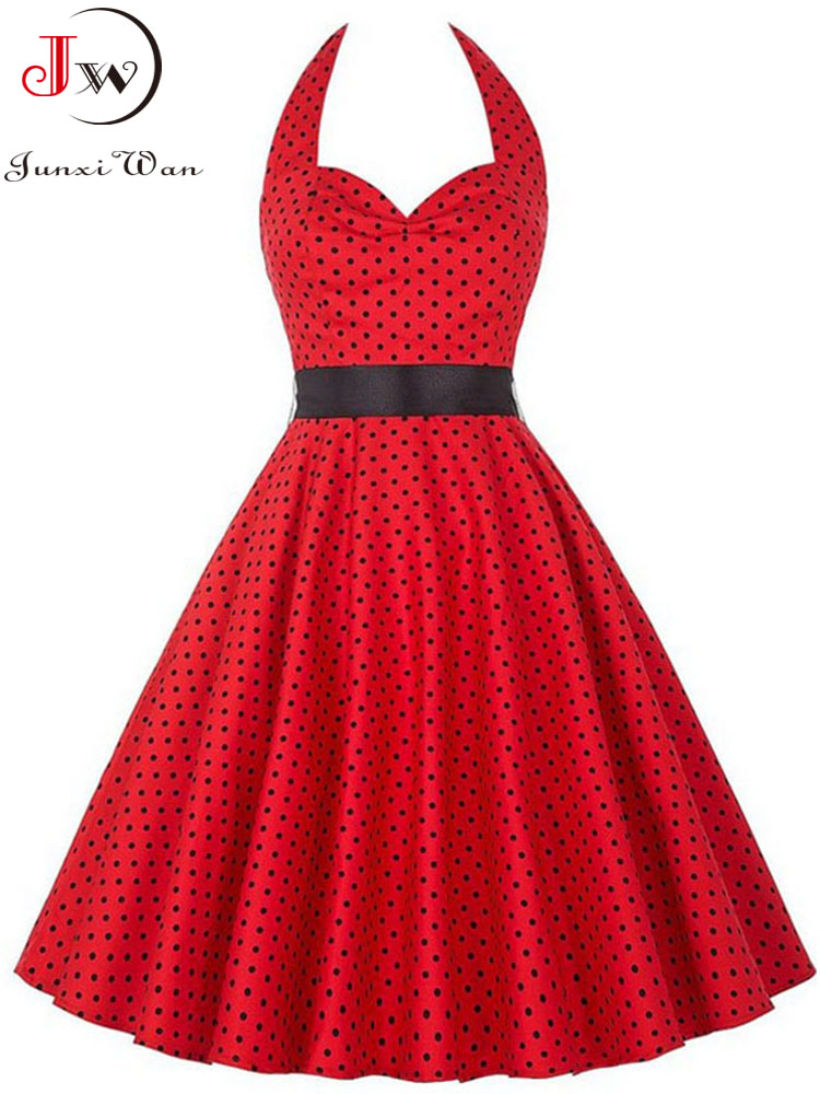 Kobiet lato Polka Dot sukienka – Women'S Fashion From The 60S recenzja i cena