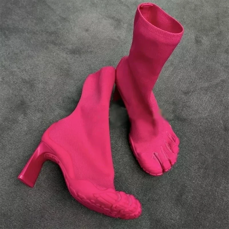 Botki damskie z odkrytymi palc – Women'S Fashion Socks recenzja i cena