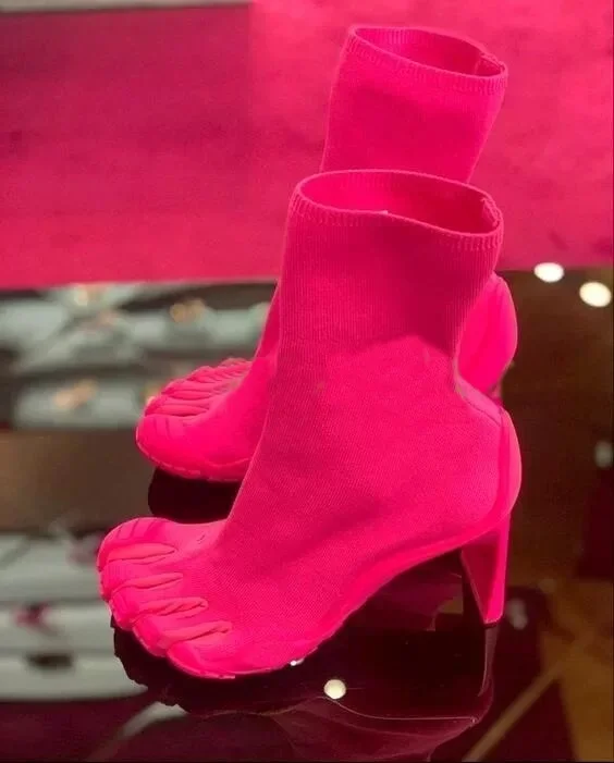 Botki damskie z odkrytymi palc – Women'S Fashion Socks recenzja i cena