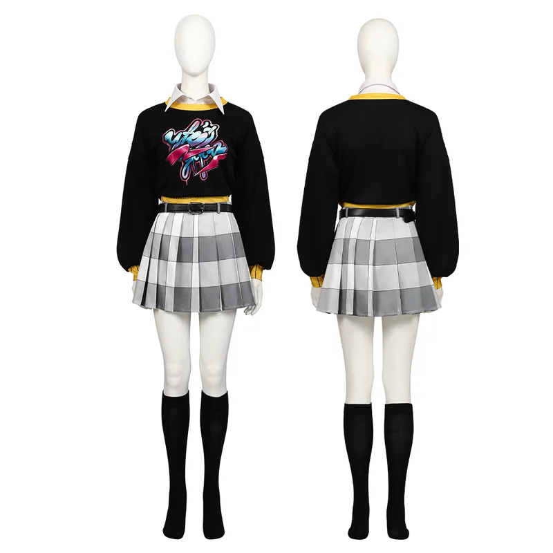 DY20Game P5X Strój Cosplay Ani – Pleated Skirt Women recenzja i cena