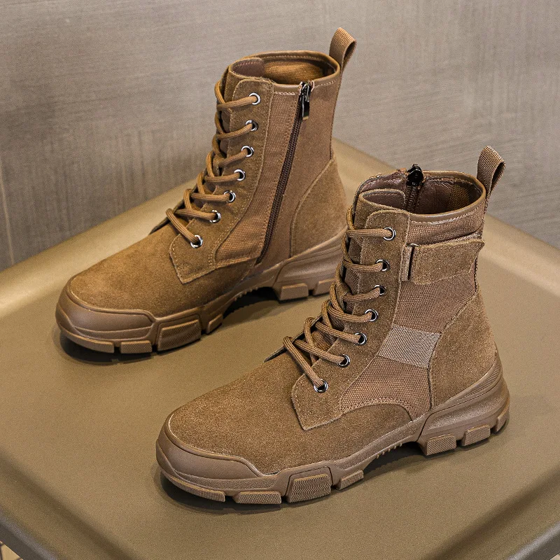 Skórzane buty damskie, zimowe  – Women'S Fashion Hiking Boots recenzja i cena