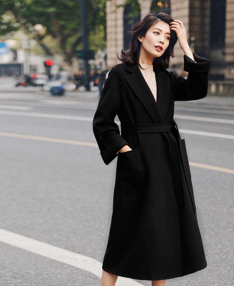 Długi płaszcz damski Allingent – Women'S Fashion Long Coat recenzja i cena