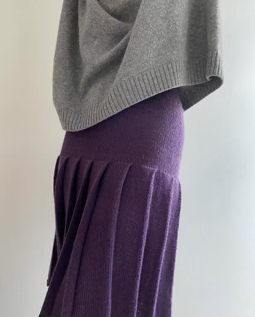 Spódnica damska z wysokim stan – Pleated Skirt Women recenzja i cena