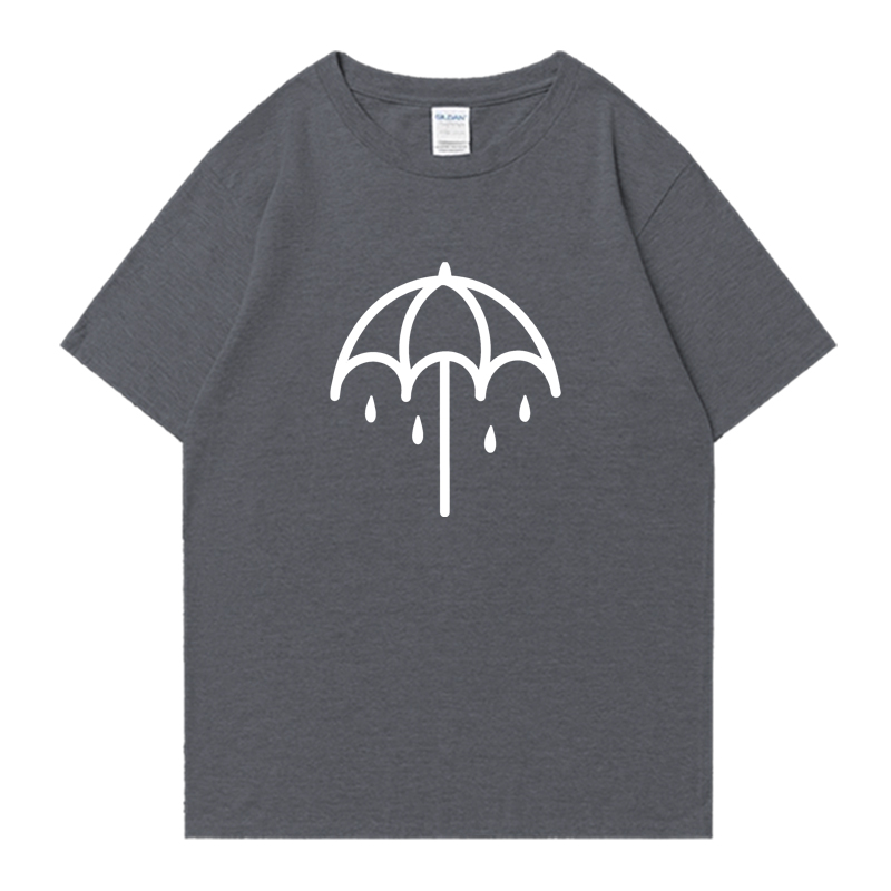 Koszulka z nadrukiem parasola, – Women'S Fashion Umbrella recenzja i cena