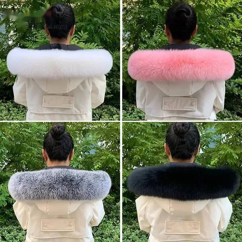100% Naturalny Kołnierz z Natu – Women'S Fashion Long Coat recenzja i cena