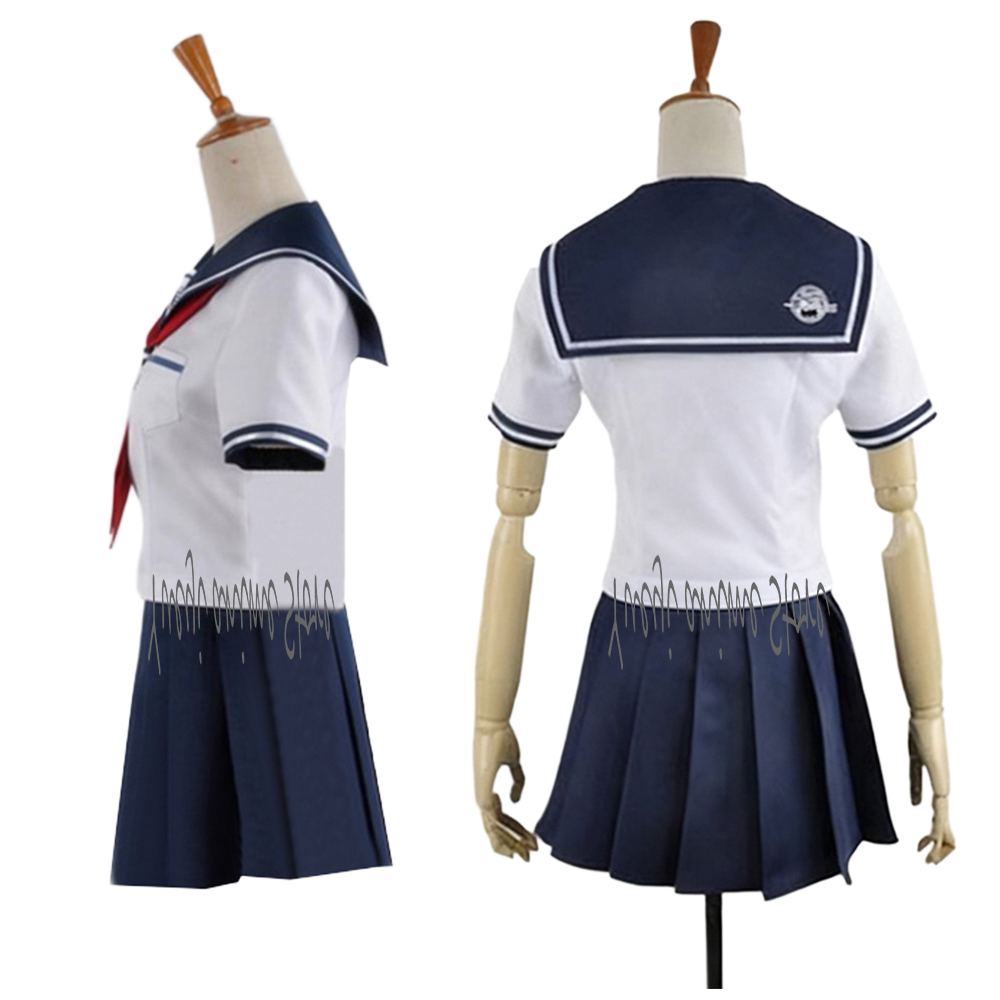 Kostium Cosplay Anime Naegi Ko – Pleated Skirt Women recenzja i cena