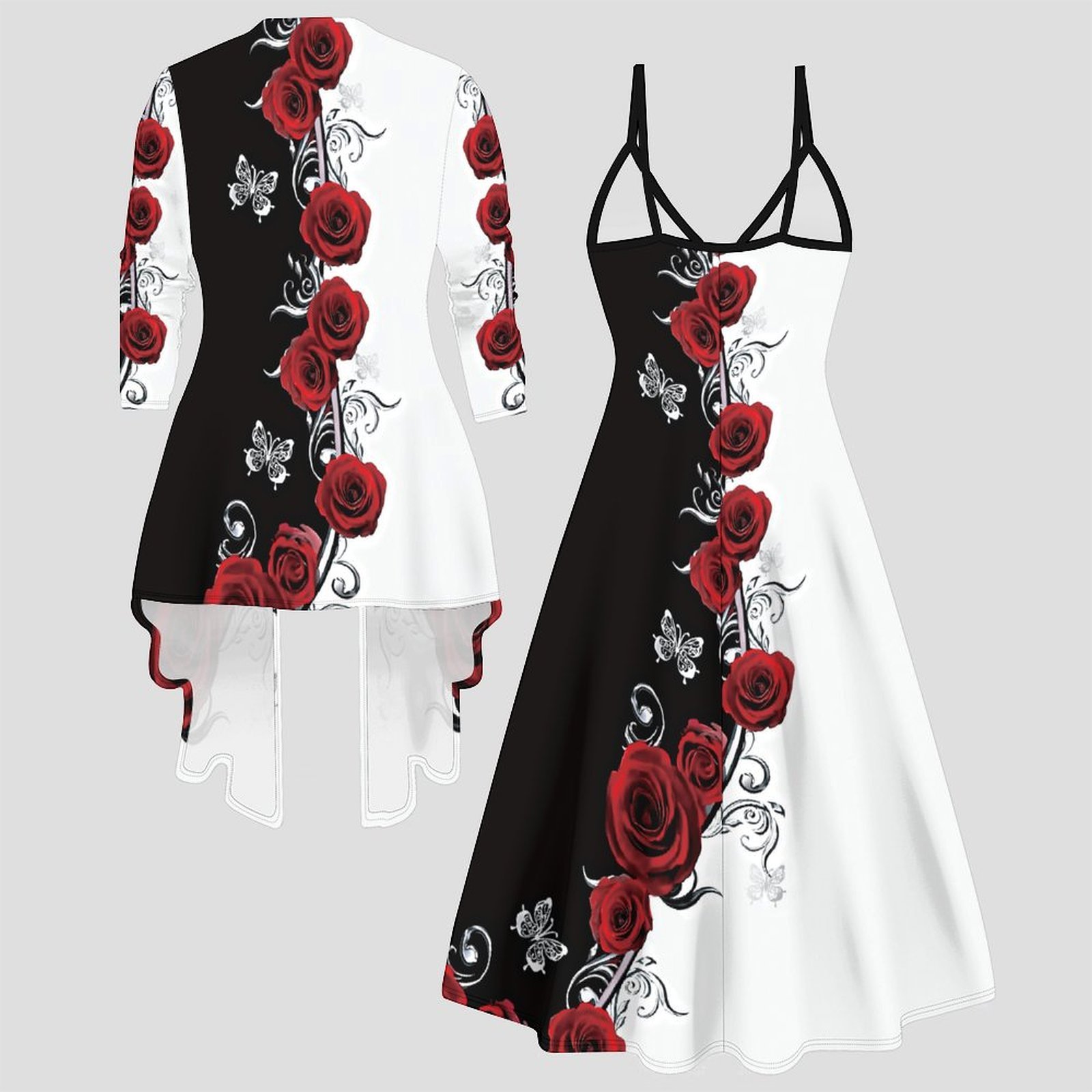 Damski dwuczęściowy zestaw: su – Women'S Fashion Essentials recenzja i cena