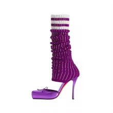 Sandały damskie za kolano z kw – Women'S Fashion Socks recenzja i cena